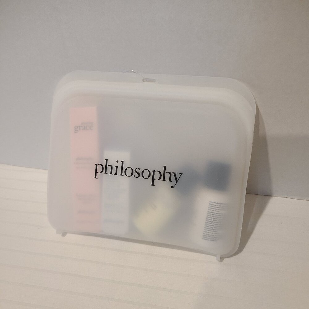 NWT-Philosophy-Amazing Grace 4-Pc Travel Size Fragrance-Cleanser-Hope-Purity Set